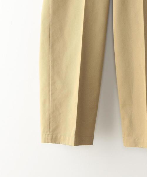 Steven Alan（スティーブンアラン）の「＜Steven Alan＞ CLEAR DRILL BAGGY STRIGHT PANTS/パンツ（チノパンツ・メンズ・ベージュ/ネイビー・MEDIUM/X-LARGE/LARGE/SMALL）」の9枚目の写真