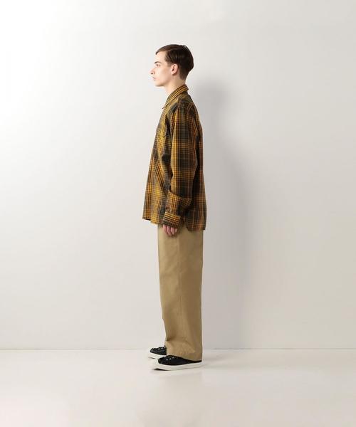 Steven Alan（スティーブンアラン）の「＜Steven Alan＞ CLEAR DRILL BAGGY STRIGHT PANTS/パンツ（チノパンツ・メンズ・ベージュ/ネイビー・MEDIUM/X-LARGE/LARGE/SMALL）」の12枚目の写真