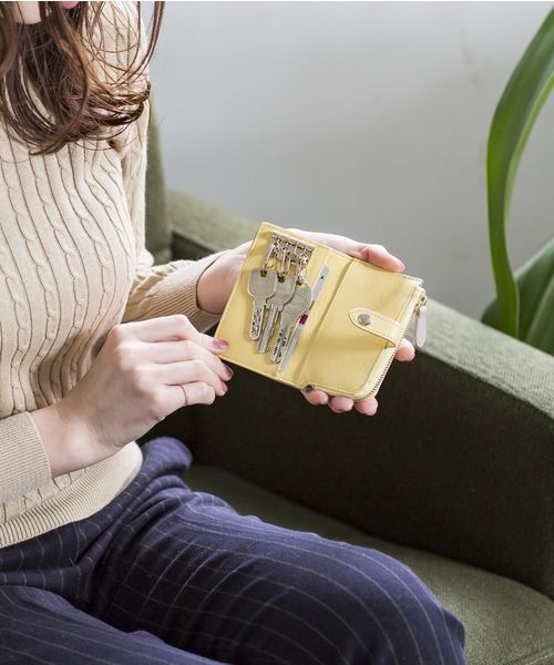 CHIOCCIOLA/キオッチョラ コインケース付きキーケース（キーケース/キーアクセサリー）｜Chiocciola（キオッチョラ） 5,203円