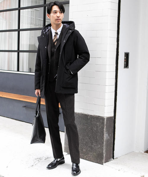 green label relaxing(グリーンレーベルリラクシング)の「CM ◆K N-3B ダウン ジャケット < 機能性生地 / 撥水>(ダウンジャケット/コート・メンズ・ダークグリーン/ブラック/ベージュ・XL/S/M/XXL/L/XS)」の20枚目の写真