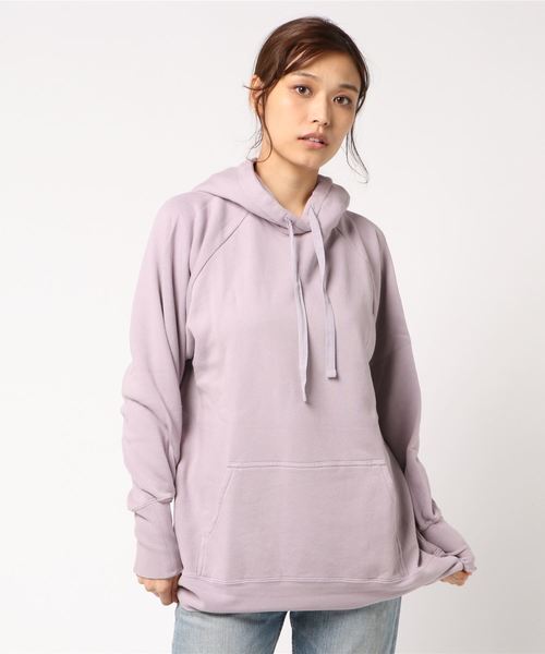 JOURNAL STANDARD relume（ジャーナルスタンダード　レリューム）の「【Begin掲載】30 セイヒンゾメ パーカー（パーカー・レディース・ホワイト/パープル/キャメル・FREE）」の7枚目の写真