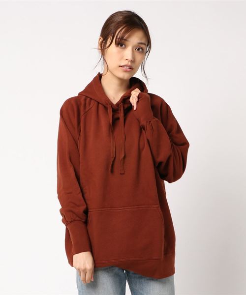 JOURNAL STANDARD relume（ジャーナルスタンダード　レリューム）の「【Begin掲載】30 セイヒンゾメ パーカー（パーカー・レディース・ホワイト/パープル/キャメル・FREE）」の8枚目の写真