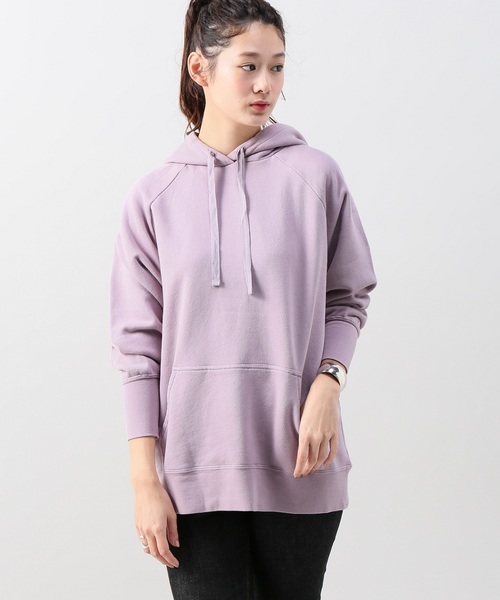 JOURNAL STANDARD relume（ジャーナルスタンダード　レリューム）の「【Begin掲載】30 セイヒンゾメ パーカー（パーカー・レディース・ホワイト/パープル/キャメル・FREE）」の11枚目の写真