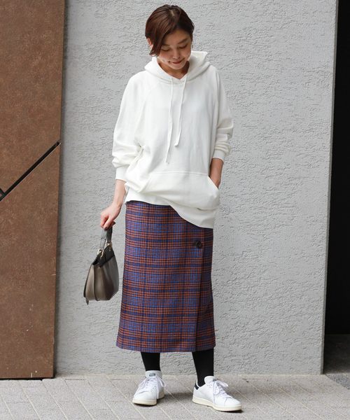 JOURNAL STANDARD relume（ジャーナルスタンダード　レリューム）の「【Begin掲載】30 セイヒンゾメ パーカー（パーカー・レディース・ホワイト/パープル/キャメル・FREE）」の20枚目の写真