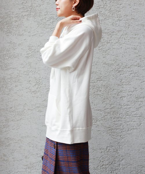 JOURNAL STANDARD relume（ジャーナルスタンダード　レリューム）の「【Begin掲載】30 セイヒンゾメ パーカー（パーカー・レディース・ホワイト/パープル/キャメル・FREE）」の15枚目の写真