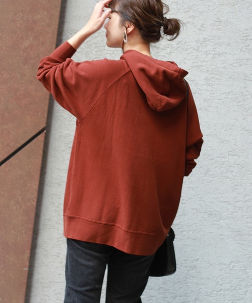 JOURNAL STANDARD relume（ジャーナルスタンダード　レリューム）の「【Begin掲載】30 セイヒンゾメ パーカー（パーカー・レディース・ホワイト/パープル/キャメル・FREE）」の19枚目の写真