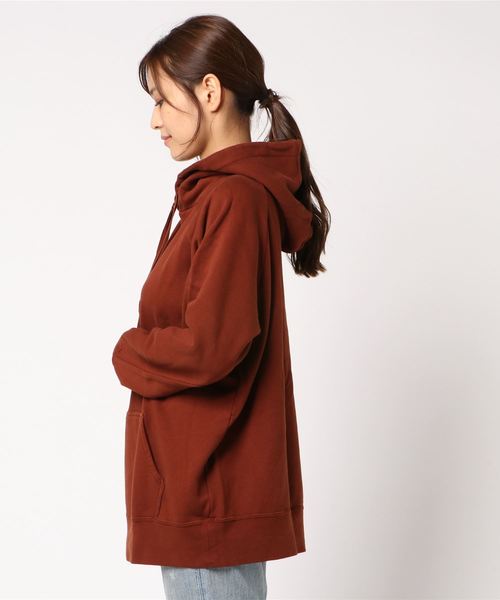 JOURNAL STANDARD relume（ジャーナルスタンダード　レリューム）の「【Begin掲載】30 セイヒンゾメ パーカー（パーカー・レディース・ホワイト/パープル/キャメル・FREE）」の4枚目の写真