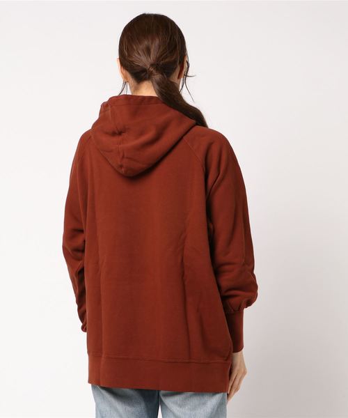 JOURNAL STANDARD relume（ジャーナルスタンダード　レリューム）の「【Begin掲載】30 セイヒンゾメ パーカー（パーカー・レディース・ホワイト/パープル/キャメル・FREE）」の5枚目の写真