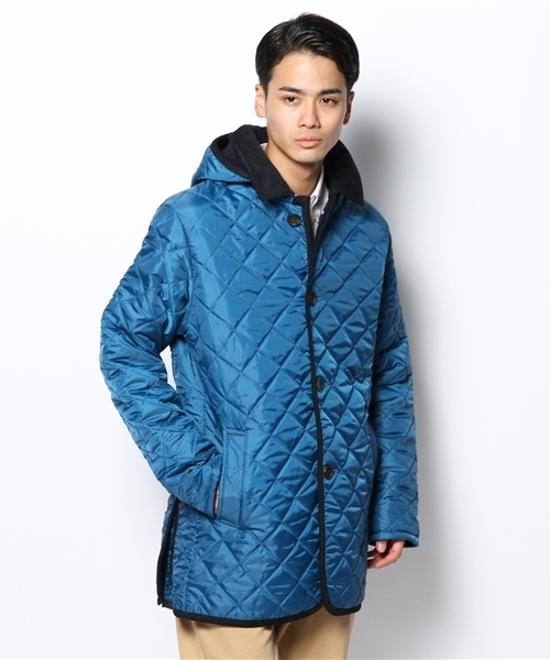 CIAOPANIC TYPY（チャオパニックティピー）の「[THE SMOCK SHOP×CIAOPANIC TYPY]キルトコート（その他アウター・メンズ・モカ/レッド/マスタード/ブルー/ブラック・MEDIUM/LARGE）」の6枚目の写真