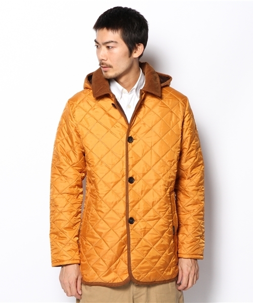 CIAOPANIC TYPY（チャオパニックティピー）の「[THE SMOCK SHOP×CIAOPANIC TYPY]キルトコート（その他アウター・メンズ・モカ/レッド/マスタード/ブルー/ブラック・MEDIUM/LARGE）」の4枚目の写真