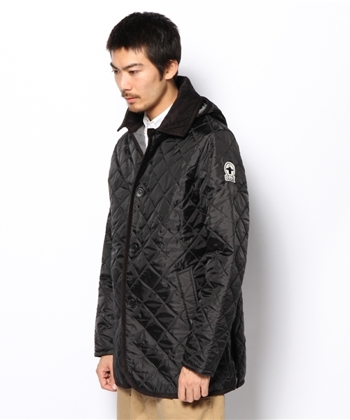 CIAOPANIC TYPY（チャオパニックティピー）の「[THE SMOCK SHOP×CIAOPANIC TYPY]キルトコート（その他アウター・メンズ・モカ/レッド/マスタード/ブルー/ブラック・MEDIUM/LARGE）」の7枚目の写真