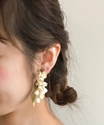 すずらんのイヤリング＊