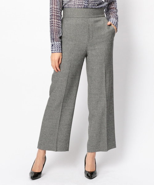 NARACAMICIE（ナラカミーチェ）の「ツイードハイウエストストレートパンツ（その他パンツ・レディース・グレー・SMALL/MEDIUM/LARGE）」の9枚目の写真