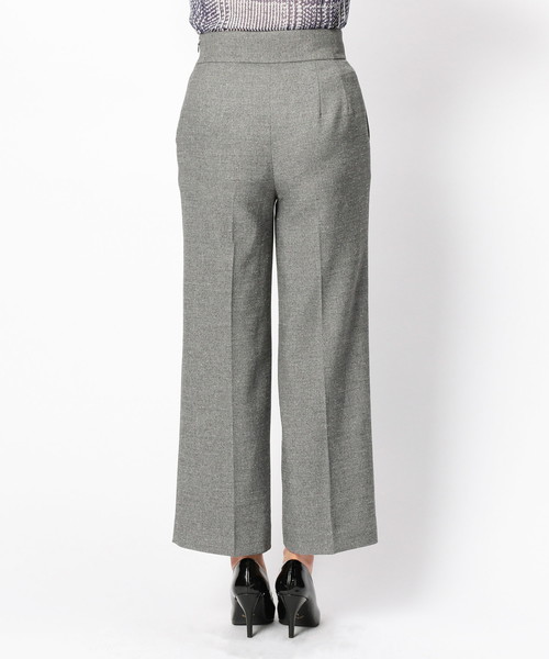 NARACAMICIE（ナラカミーチェ）の「ツイードハイウエストストレートパンツ（その他パンツ・レディース・グレー・SMALL/MEDIUM/LARGE）」の4枚目の写真