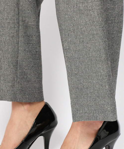 NARACAMICIE（ナラカミーチェ）の「ツイードハイウエストストレートパンツ（その他パンツ・レディース・グレー・SMALL/MEDIUM/LARGE）」の7枚目の写真