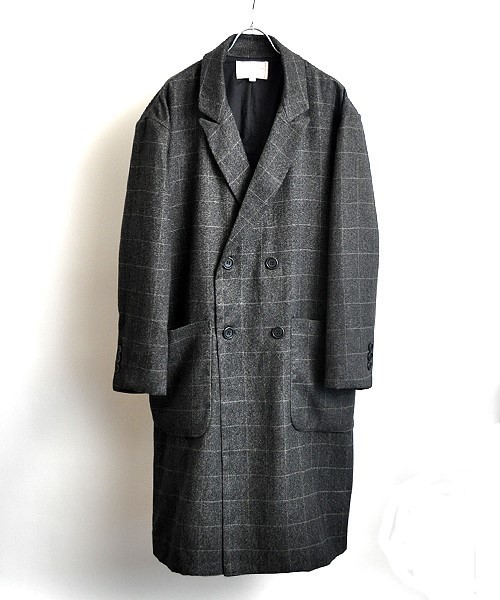 UP START（アップスタート）の「シャドーウィンドペンチェックロング丈