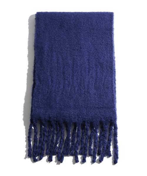 WEGO（ウィゴー）の「WEGO/ワイドフリンジストール（ストール/ショール・レディース・パープル/ネイビー/ブラウン/グレー/イエロー・FREE）」の15枚目の写真