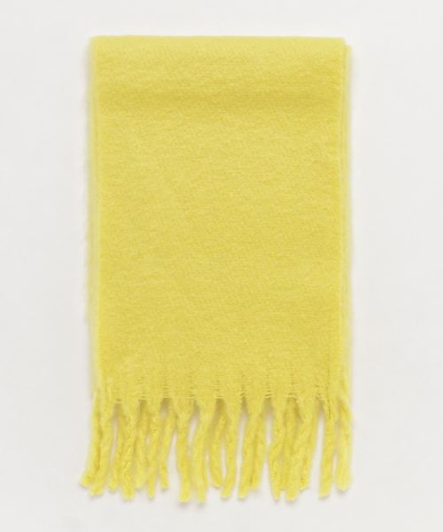 WEGO（ウィゴー）の「WEGO/ワイドフリンジストール（ストール/ショール・レディース・パープル/ネイビー/ブラウン/グレー/イエロー・FREE）」の20枚目の写真