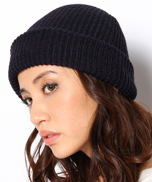 BEAUTY&YOUTH UNITED ARROWS（ビューティーアンドユースユナイテッドアローズ）の「BYMC BRONER アクリルニットキャップ▽◆（ニットキャップ/ビーニー・レディース・オフホワイト/ライトブルー/ネイビー/ダークグレー/ピンク/ワインレッド/パープル/その他1/ベージュ/その他2/グレー/イエロー/ターコイズブルー/オリーブ/レッド/コバルトブルー・フリー）」の7枚目の写真