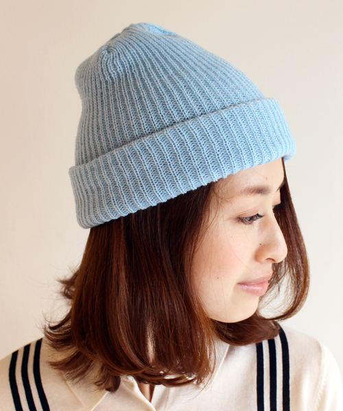 BEAUTY&YOUTH UNITED ARROWS（ビューティーアンドユースユナイテッドアローズ）の「BYMC BRONER アクリルニットキャップ▽◆（ニットキャップ/ビーニー・レディース・オフホワイト/ライトブルー/ネイビー/ダークグレー/ピンク/ワインレッド/パープル/その他1/ベージュ/その他2/グレー/イエロー/ターコイズブルー/オリーブ/レッド/コバルトブルー・フリー）」の6枚目の写真