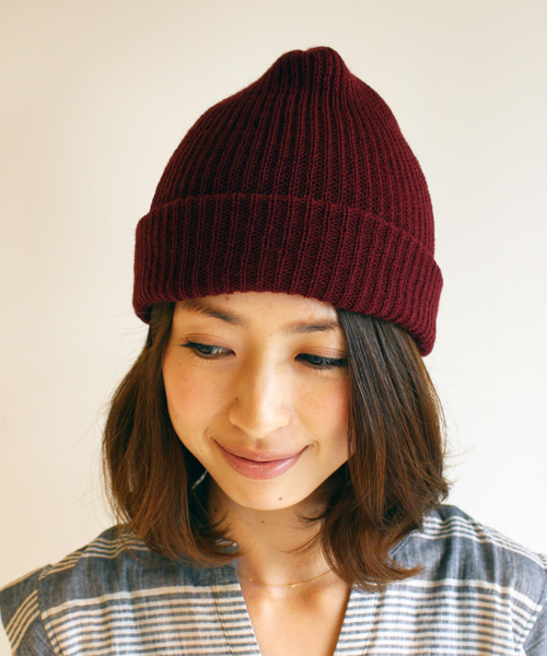 BEAUTY&YOUTH UNITED ARROWS（ビューティーアンドユースユナイテッドアローズ）の「BYMC BRONER アクリルニットキャップ▽◆（ニットキャップ/ビーニー・レディース・オフホワイト/ライトブルー/ネイビー/ダークグレー/ピンク/ワインレッド/パープル/その他1/ベージュ/その他2/グレー/イエロー/ターコイズブルー/オリーブ/レッド/コバルトブルー・フリー）」の14枚目の写真