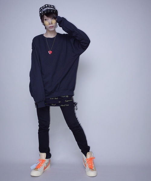 JERZEES（ジャージーズ）の「JERZEES SOLID CREW SW F/ジャージーズソリッドクルースウェット（スウェット・レディース・ホワイト/ブラック/グレー/ネイビー・X-LARGE）」の14枚目の写真