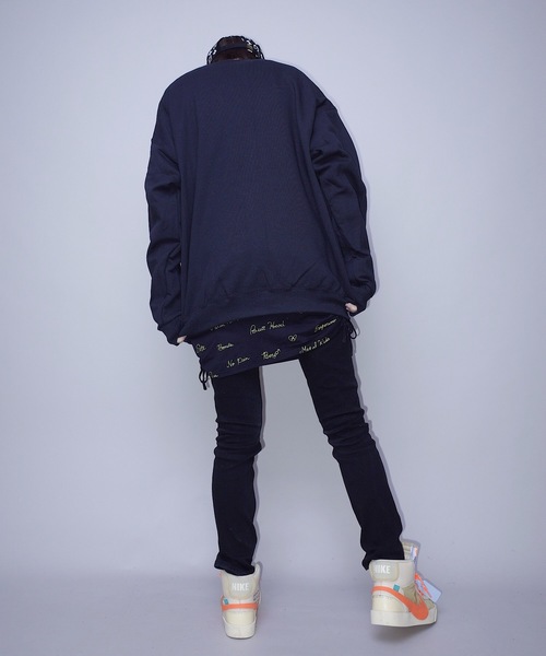 JERZEES（ジャージーズ）の「JERZEES SOLID CREW SW F/ジャージーズソリッドクルースウェット（スウェット・レディース・ホワイト/ブラック/グレー/ネイビー・X-LARGE）」の19枚目の写真