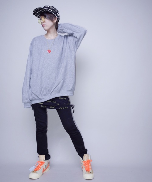 JERZEES（ジャージーズ）の「JERZEES SOLID CREW SW F/ジャージーズソリッドクルースウェット（スウェット・レディース・ホワイト/ブラック/グレー/ネイビー・X-LARGE）」の22枚目の写真