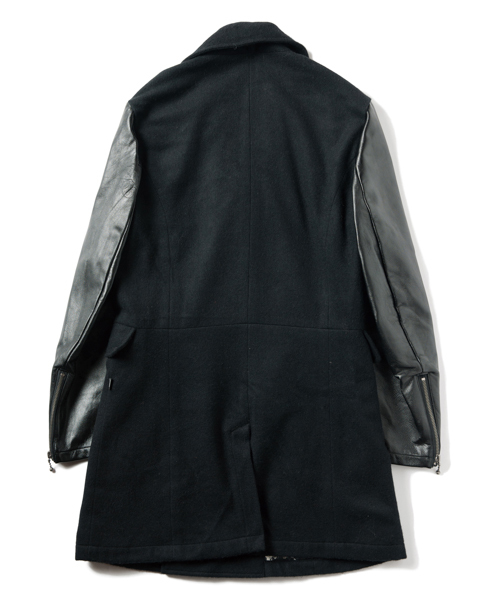 glamb（グラム）の「Dalva P-coat（ピーコート・メンズ・ブラック/ワインレッド・1/2/3/4）」の4枚目の写真