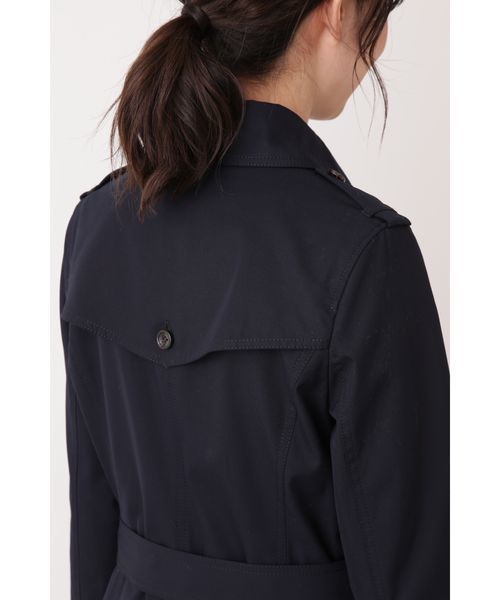 NATURAL BEAUTY BASIC（ナチュラルビューティーベーシック）の「【美人百花 3月号掲載】ベーシックトレンチ（トレンチコート・レディース・ベージュ/ネイビー・SMALL/MEDIUM/LARGE）」の19枚目の写真