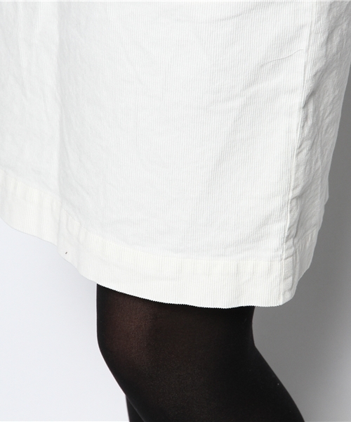 green label relaxing（グリーンレーベルリラクシング）の「GC C/PU CODE ゴムスカート（スカート・レディース・オフホワイト/オリーブ/ネイビー・フリー）」の10枚目の写真