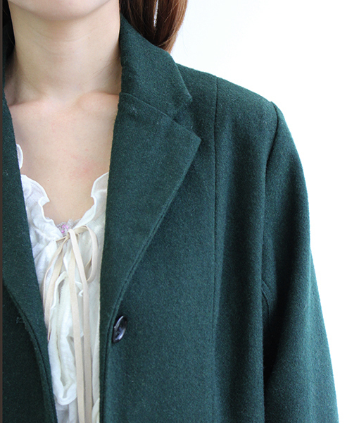 Kastane（カスタネ）の「【Kastane】テーラードカラーコート（その他アウター・レディース・キャメル/ネイビー/グリーン・1/2）」の18枚目の写真