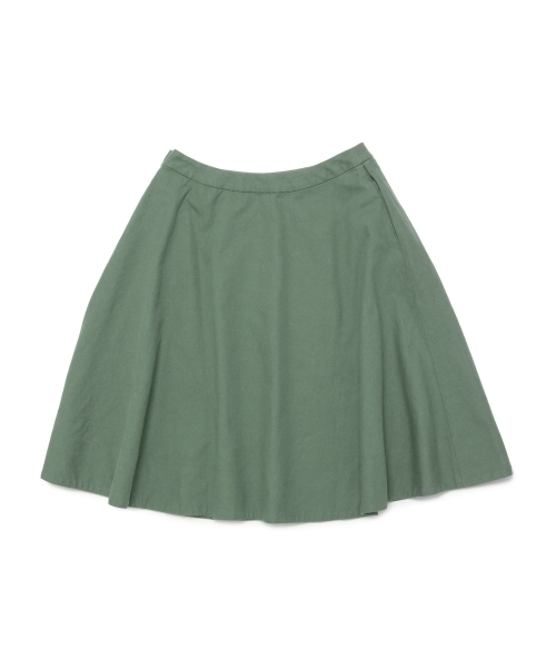 BEAMS BOY(ビームスボーイ)の「BEAMS BOY / サージフレア ミディアムスカート(スカート・レディース・グリーン系その他/ネイビー・0/1)」の21枚目の写真