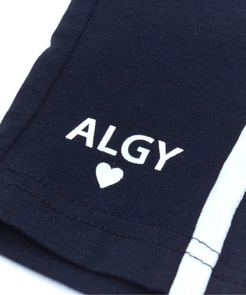 algy（アルジー）の「■サイドラインレギンス（レギンス/スパッツ・キッズ・ブラック・X-SMALL/MEDIUM）」の3枚目の写真