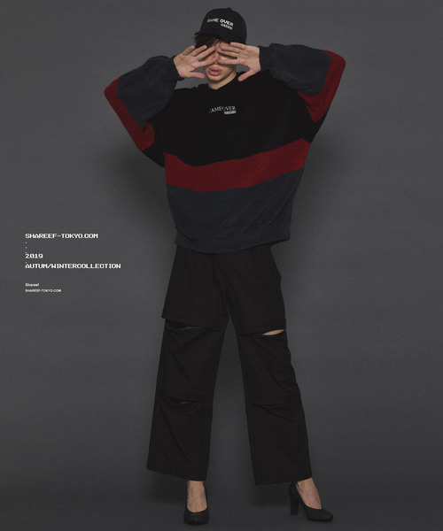 SHAREEF（シャリーフ）の「GAMEOVER CAP（キャップ・メンズ・ブラック/レッド/オレンジ・FREE）」の20枚目の写真