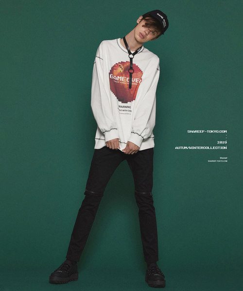 SHAREEF（シャリーフ）の「GAMEOVER CAP（キャップ・メンズ・ブラック/レッド/オレンジ・FREE）」の22枚目の写真