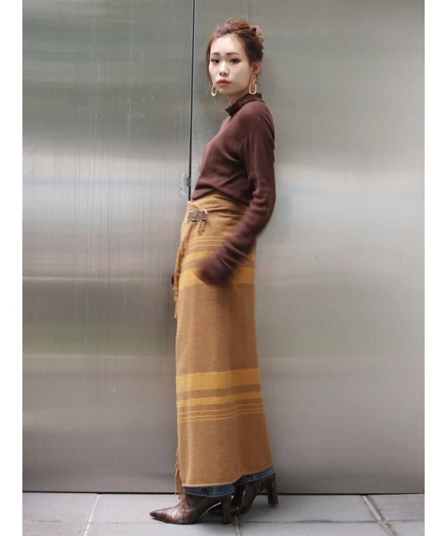 Ungrid（アングリッド）の「ポインテッドアニマルブーツ（ブーツ・レディース・オフホワイト/ブラウン・S/M/L）」の7枚目の写真