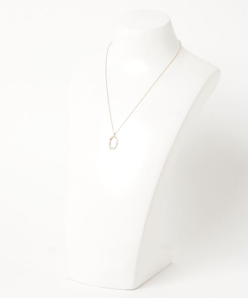 TODAYFUL（トゥデイフル）の「オーバルリングネックレス（ネックレス・レディース・シルバー/ゴールド・FREE）」の3枚目の写真