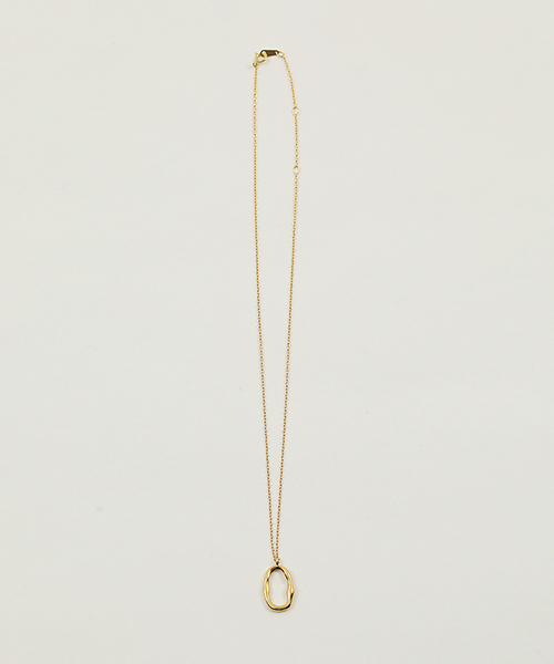 TODAYFUL（トゥデイフル）の「オーバルリングネックレス（ネックレス・レディース・シルバー/ゴールド・FREE）」の2枚目の写真