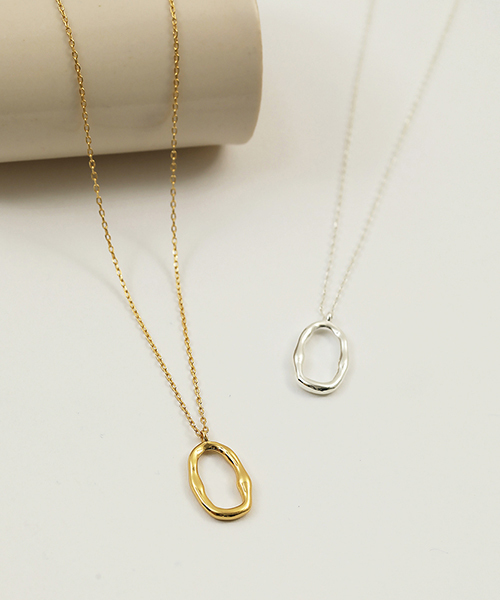 TODAYFUL（トゥデイフル）の「オーバルリングネックレス（ネックレス・レディース・シルバー/ゴールド・FREE）」の7枚目の写真