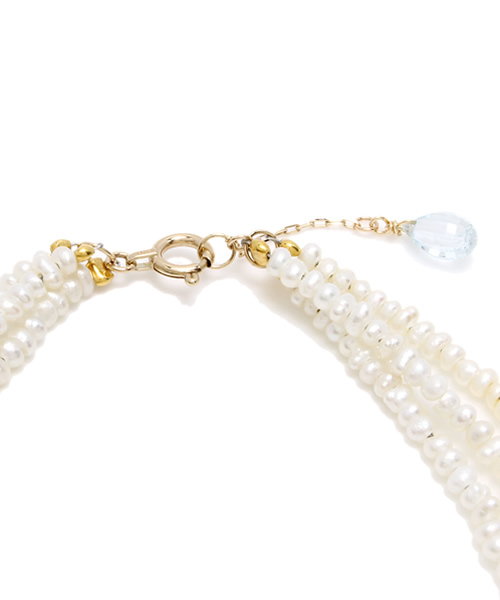 agete（アガット）の「K10ブレスレット（10141114006）（ブレスレット・レディース・ホワイト系その他・FREE）」の4枚目の写真