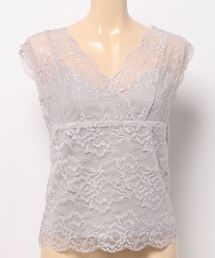 natural couture | カシュクールレースインナー(キャミソール)