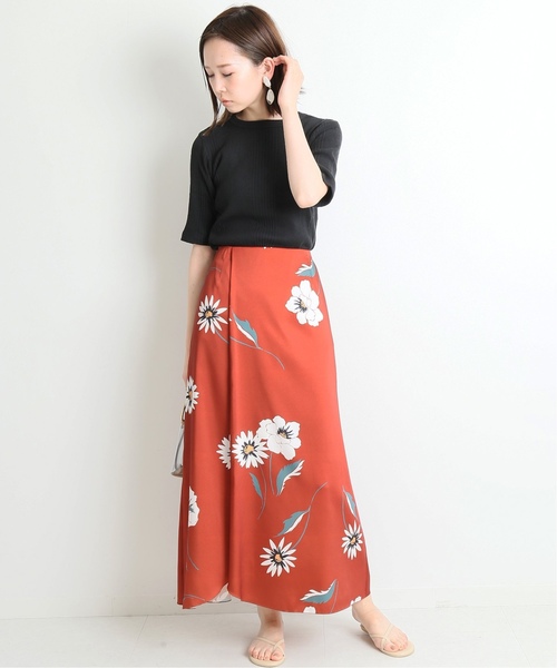 IENA(イエナ)の「TWW ベーシックリブ クルーネック ハーフスリーブ◆(Tシャツ/カットソー・レディース・ホワイト/ブラック/ピンク・FREE)」の8枚目の写真