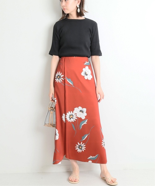 IENA(イエナ)の「TWW ベーシックリブ クルーネック ハーフスリーブ◆(Tシャツ/カットソー・レディース・ホワイト/ブラック/ピンク・FREE)」の16枚目の写真