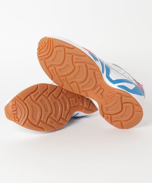 FILA(フィラ)の「スニーカー FILA MINDBLOWER SHETA F0314-0001(スニーカー・メンズ・ホワイト×ブルー・23.0cm/24.0cm/26.0cm/27.0cm/28.0cm)」の2枚目の写真