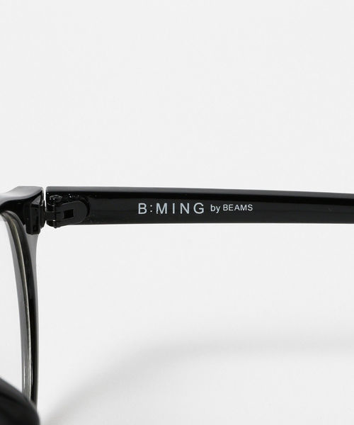 B:MING by BEAMS（ビーミングバイビームス）の「B:MING by BEAMS / EYEWEAR BOSTON（メガネ・メンズ・ブラック/ブラウン・ONE SIZE）」の7枚目の写真