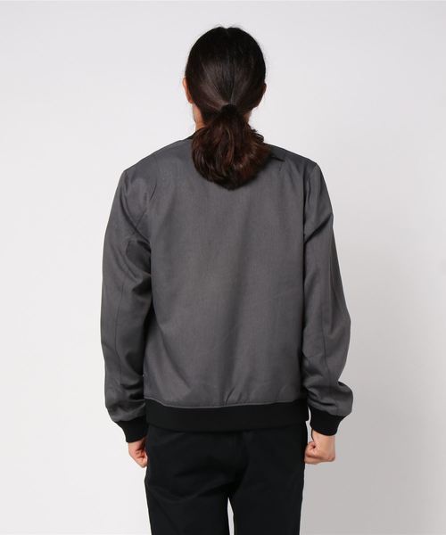 Confirm(コンファーム)の「Confirm / コンファーム カチオンリブブルゾン(ブルゾン・メンズ・ブラック/ベージュ/グレー/ネイビー・M/L)」の5枚目の写真