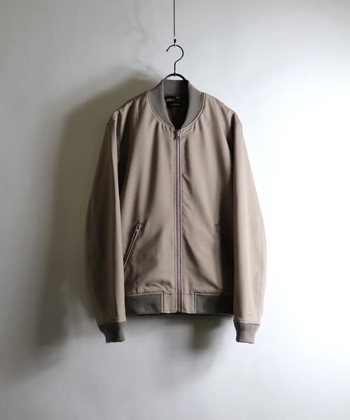 Confirm(コンファーム)の「Confirm / コンファーム カチオンリブブルゾン(ブルゾン・メンズ・ブラック/ベージュ/グレー/ネイビー・M/L)」の3枚目の写真