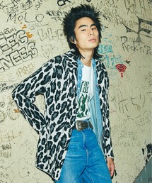 HYSTERIC GLAMOUR�@MENS�i�q�X�e���b�N�O���}�[�����Y�j�́uLEOPARD�����W���J�[�h�W���P�b�g�i�e�[���[�h�W���P�b�g�j�v
