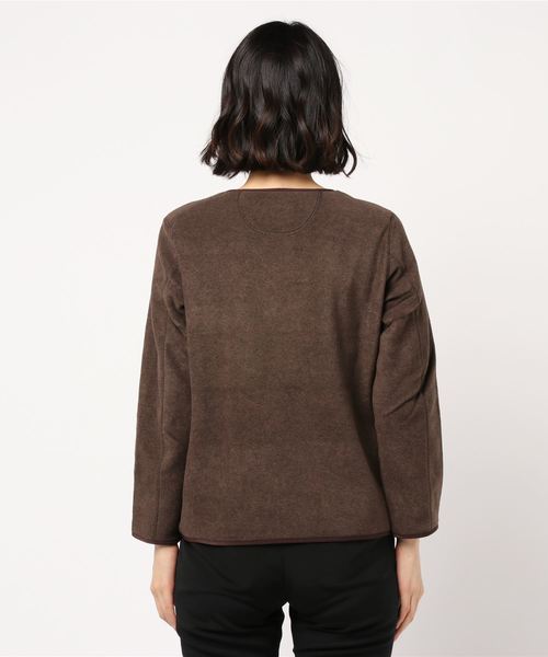 DANTON（ダントン）の「2020秋冬【DANTON / ダントン】FLEECE CREW NECK（ニット/セーター・レディース・ブラック/ブラウン/ベージュ系その他・34/36/38）」の5枚目の写真